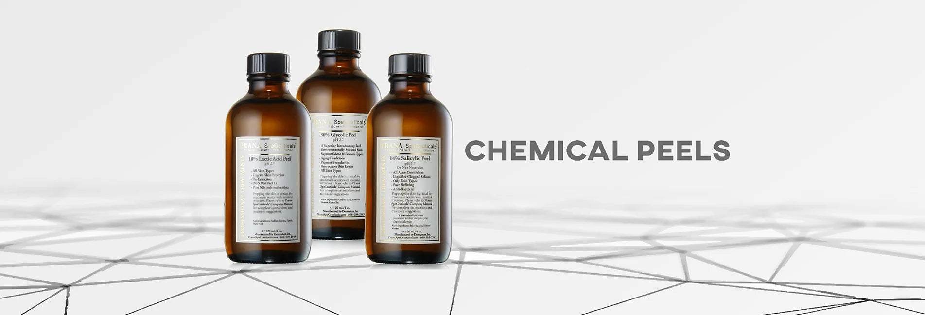 3 bottle of chemical peels