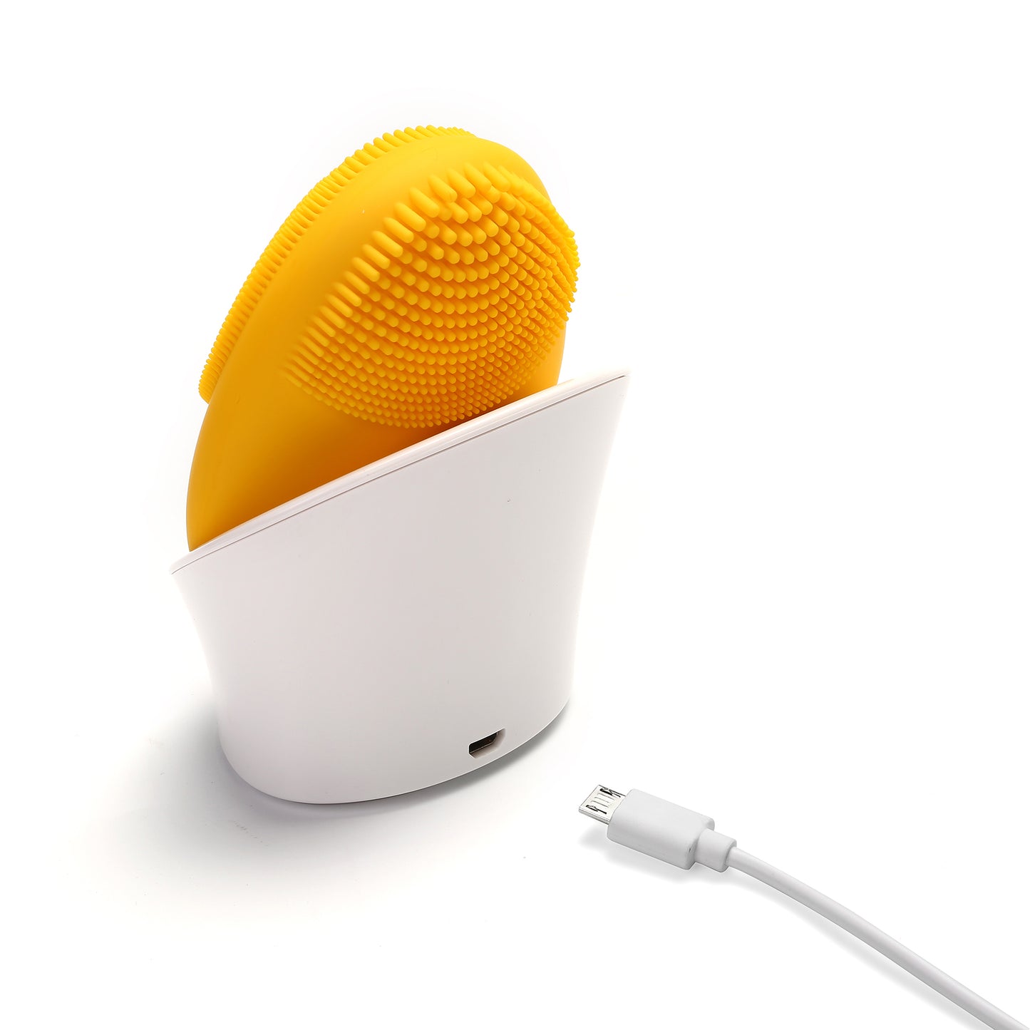 yellow sonic brush with cord