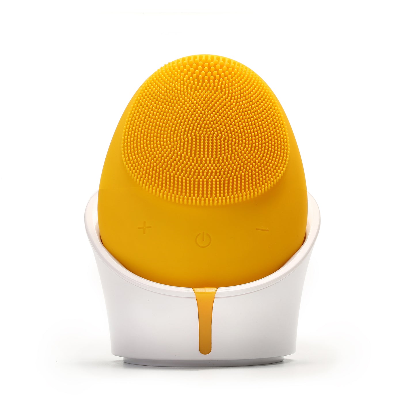 yellow sonic brush from front